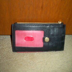 Hammitt 210 West Black Leather with Gold Hardware Wallet, NWOT!! $145